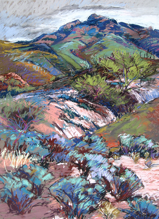 Pastel Painting by Annie Helmericks Louder